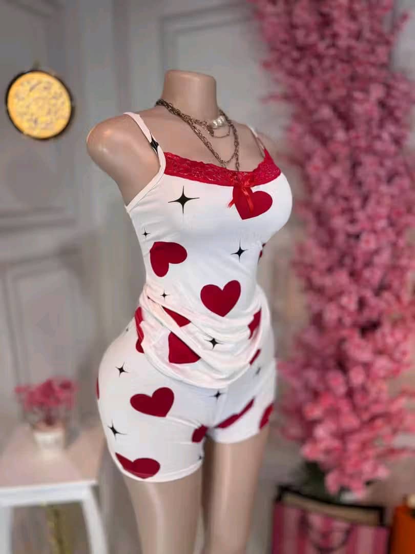 Ensemble bustier-short